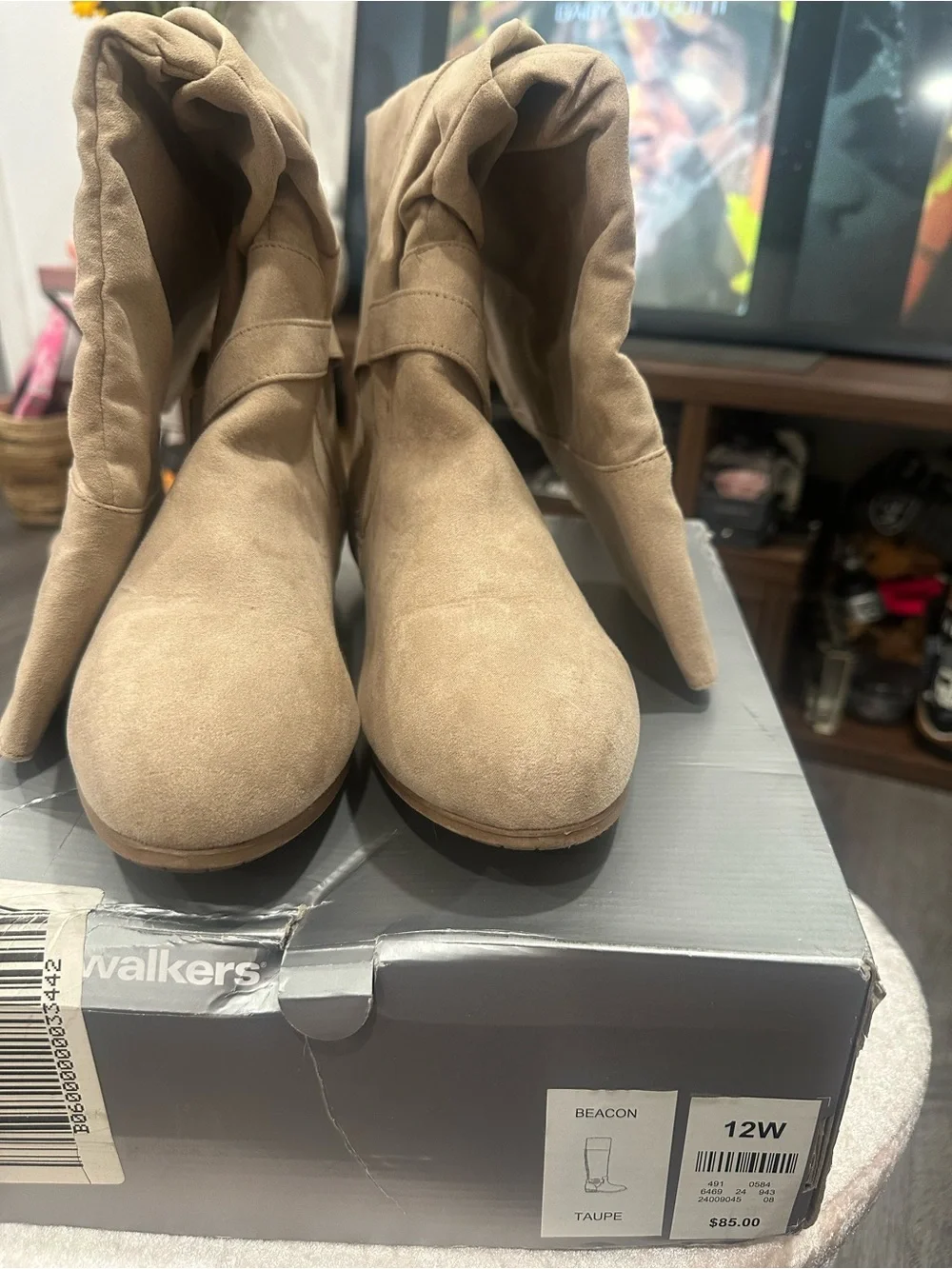 Beacon Tan Over-the-Knee Slouch Boots